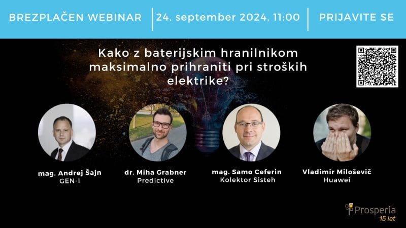 Kako z baterijskim hranilnikom maksimalno prihraniti pri stroških elektrike?