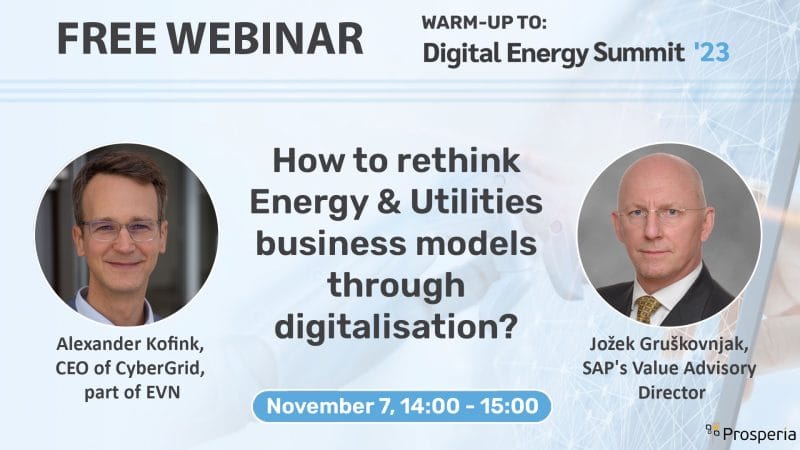 Kako lahko s pomočjo digitalizacije ustvarjamo nove poslovne modele v energetiki?