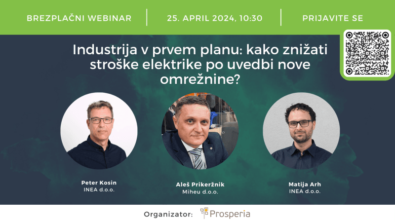 Industrija v prvem planu – kako znižati stroške elektrike po uvedbi nove omrežnine?