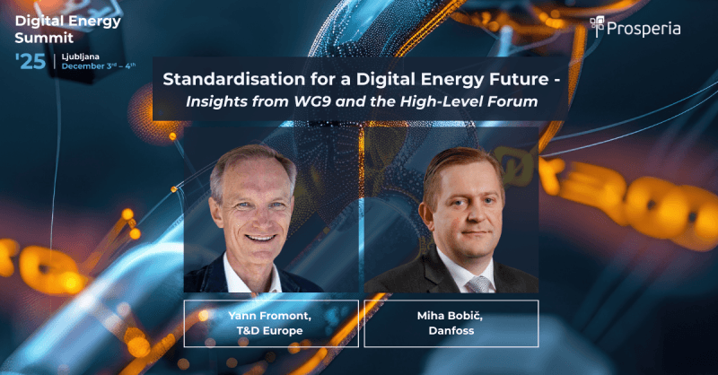 Spajanje sektorjev in standardizacija za digitalno energetsko prihodnost