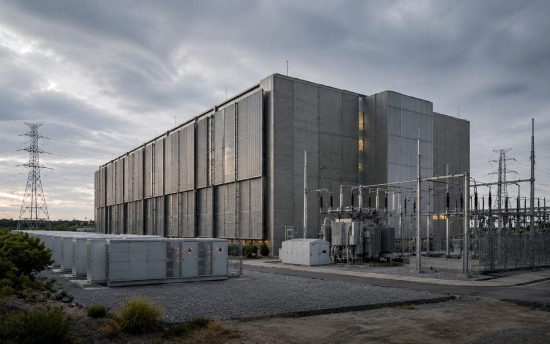Podatkovni center z elektroenergetsko infrastrukturo in omrežno opremo