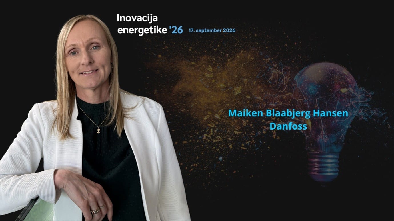 Maiken Blaabjerg Hansen – Danfoss Climate Solutions Maiken Blaabjerg Hansen, Danfoss Climate Solutions, govorka na Inovaciji energetike 2026