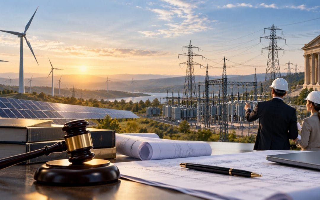 Nova energetska zakonodaja za 2027 odpira vprašanja trga električne energije, baterijskih hranilnikov, umeščanja v prostor, pravice graditi in AI v energetskem pravu.